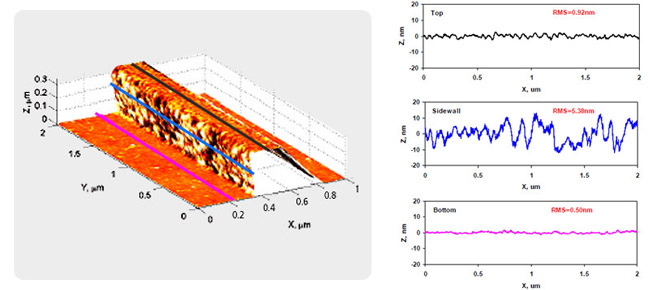 sidewall-roughness-measurement